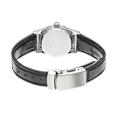 Seiko Women's Braille Leather Watch - SWL001