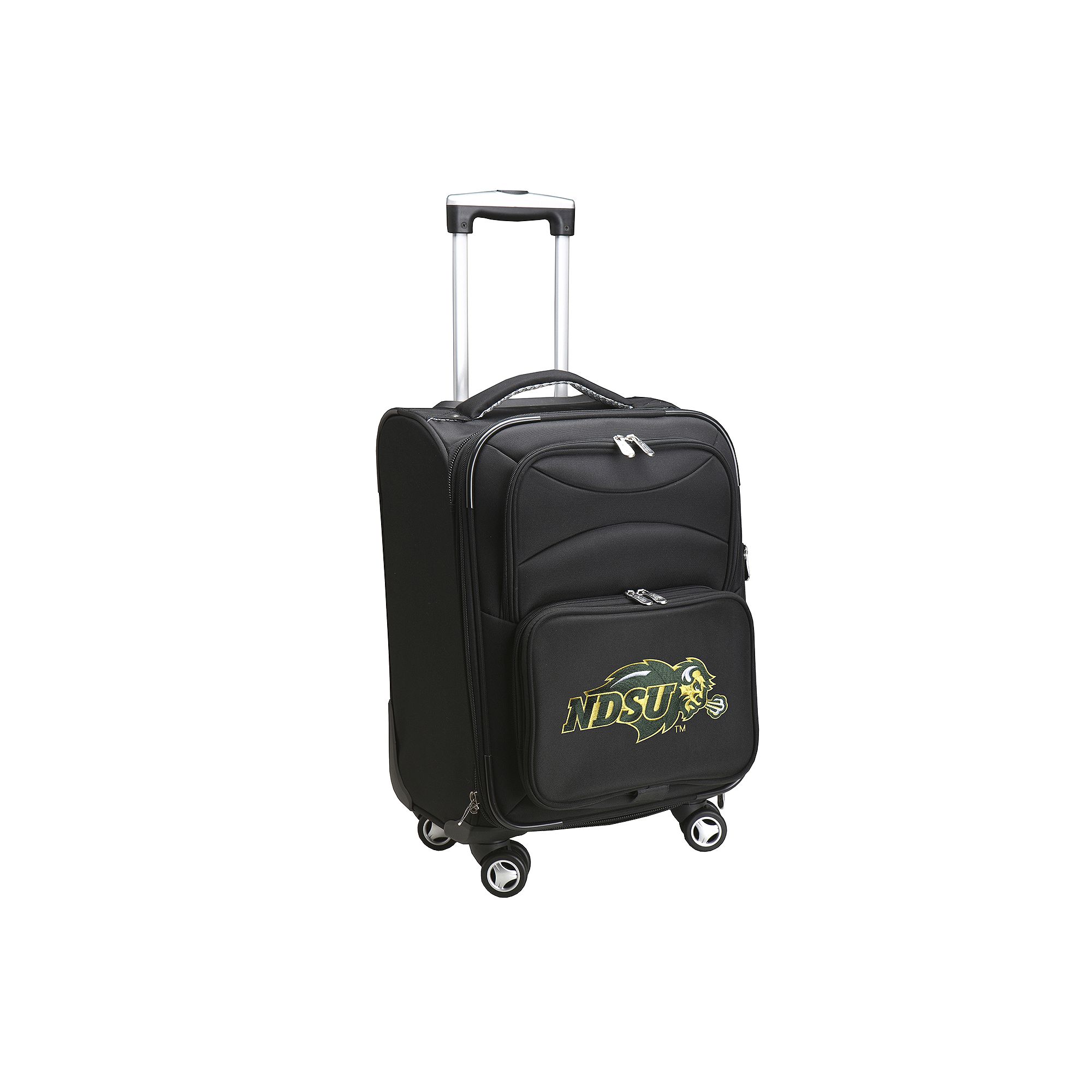 North Dakota State Bison 20-in. Expandable Spinner Carry-On, Black