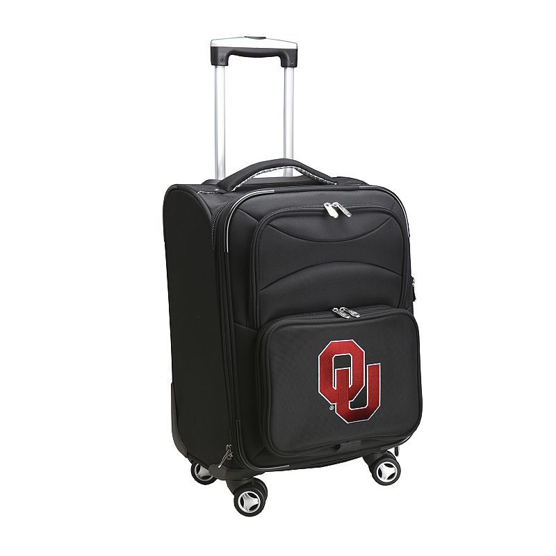 Oklahoma Sooners 20-in. Expandable Spinner Carry-On, Black, 20WHEL Co