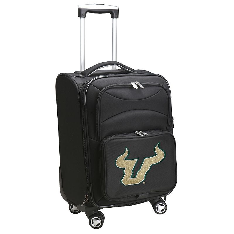 South Florida Bulls 20-in. Expandable Spinner Carry-On, Black, 20WHEL Co