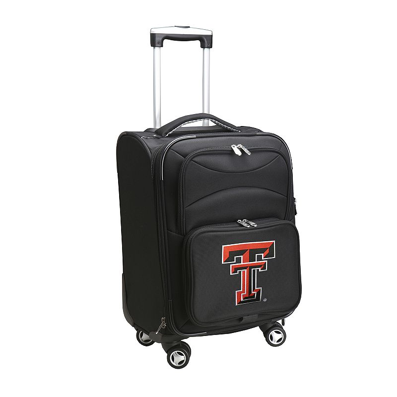 Texas Tech Red Raiders 20-in. Expandable Spinner Carry-On, Black, 20WHEL