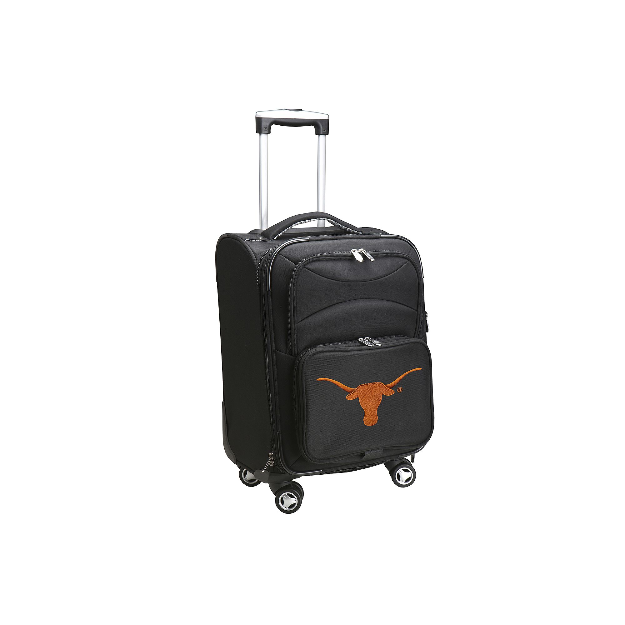 Texas Longhorns 20-in. Expandable Spinner Carry-On, Black