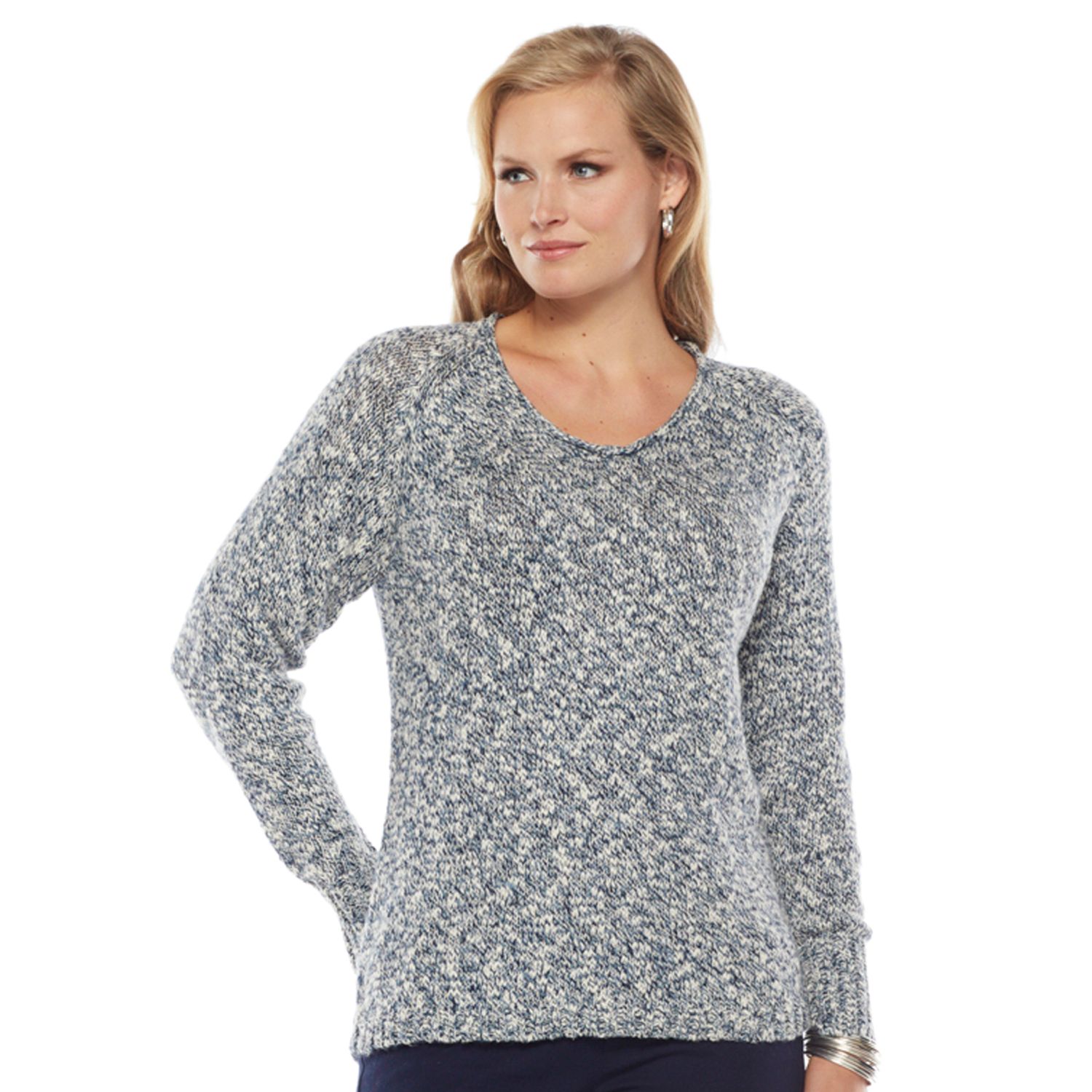 kohls womens plus sweaters
