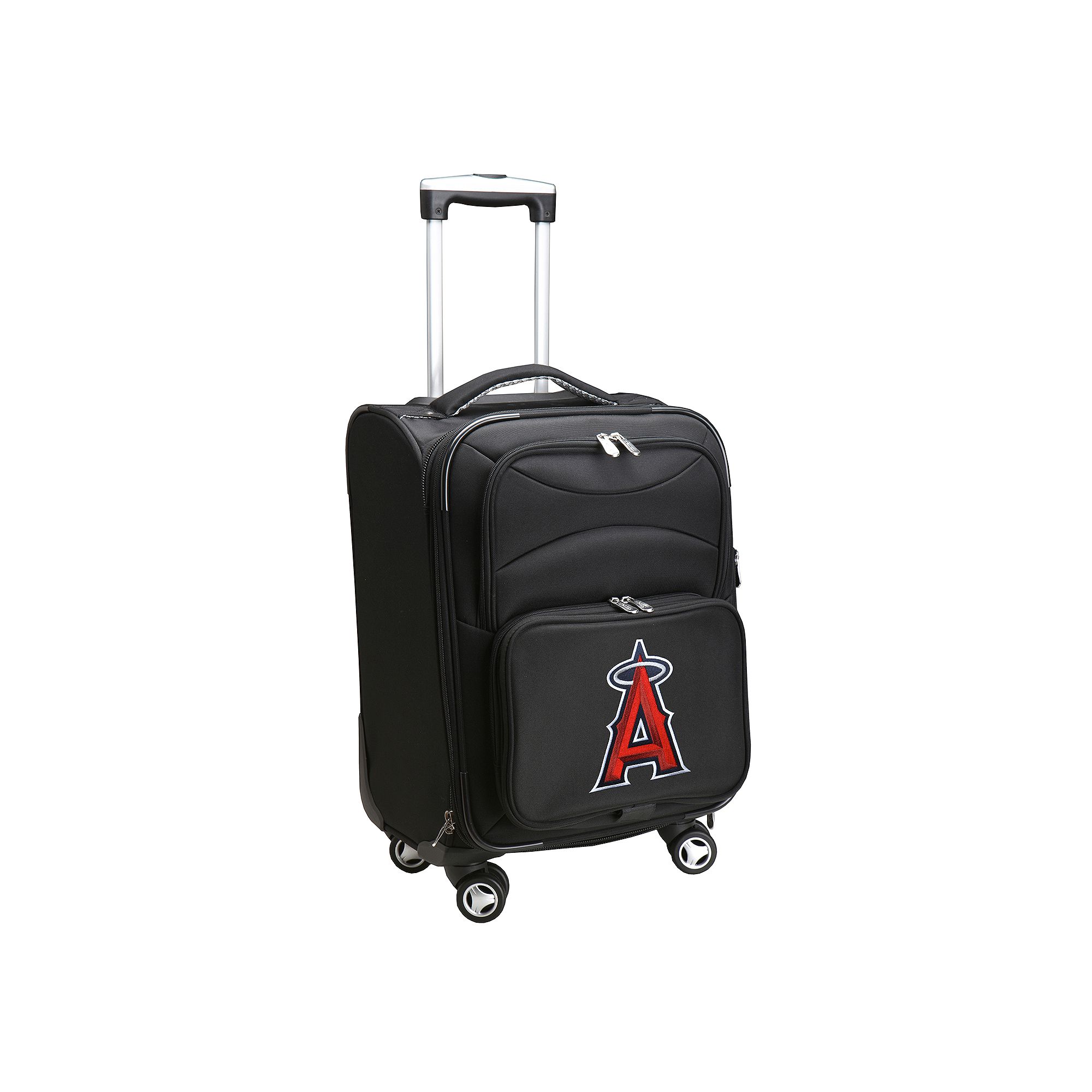 Los Angeles Angels of Anaheim 20-in. Expandable Spinner Carry-On, Black