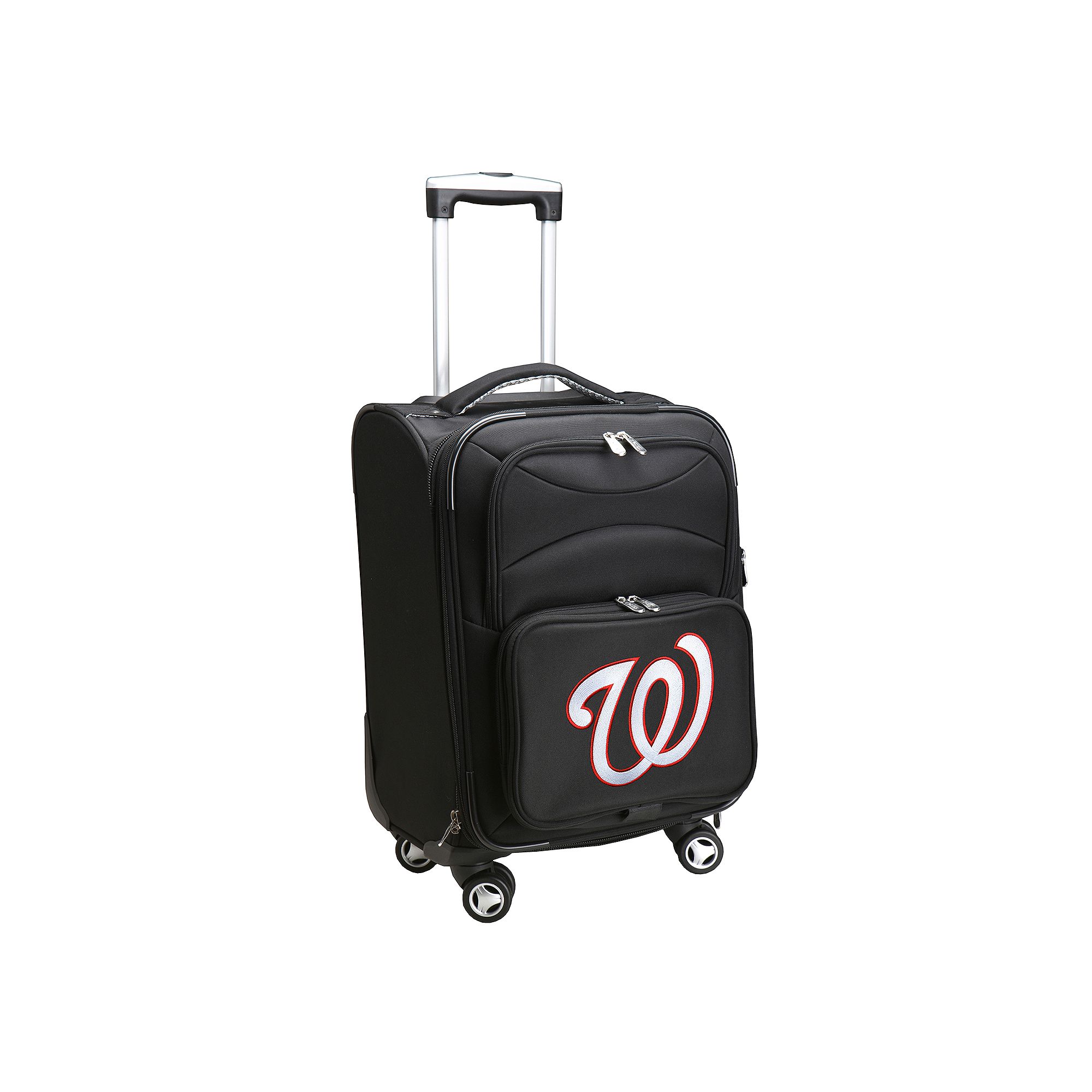 Washington Nationals 20-in. Expandable Spinner Carry-On, Black
