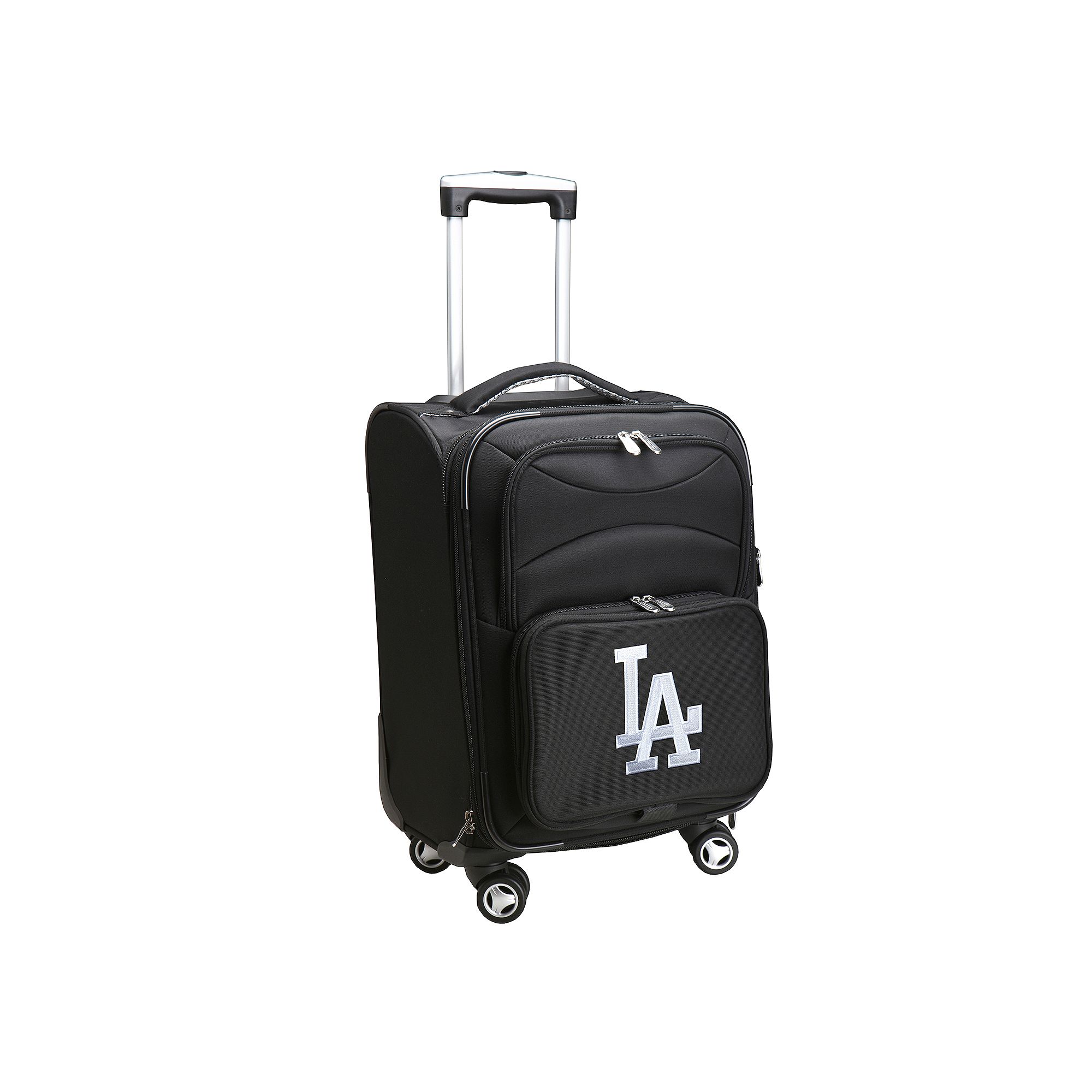 Los Angeles Dodgers 20-in. Expandable Spinner Carry-On, Black