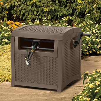 Suncast Smart Trak 225-ft. Woven Garden Hose Reel Hideaway - Outdoor