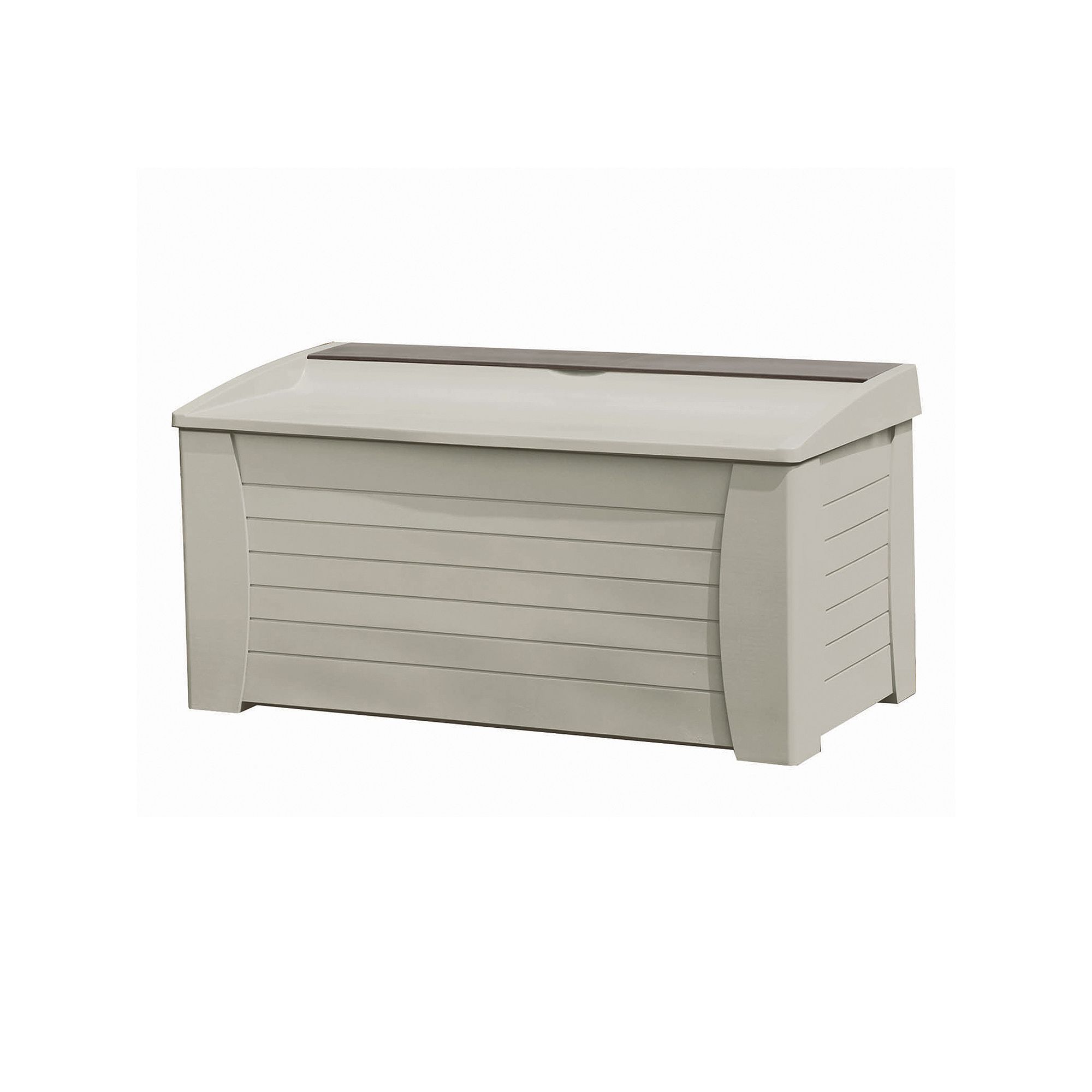 Suncast 127-Gallon Storage Box - Outdoor, Beige