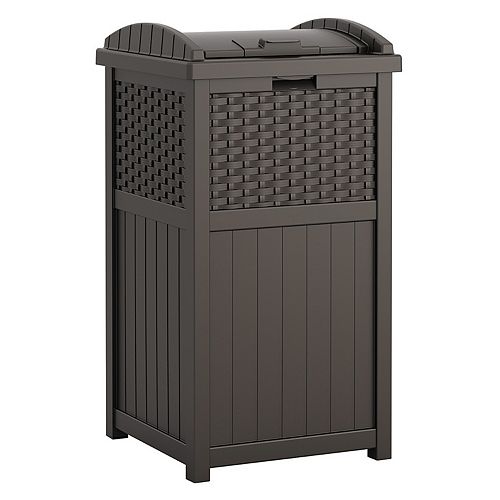 Suncast 33Gallon Trash Hideaway Outdoor
