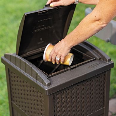 Suncast 33-Gallon Trash Hideaway - Outdoor