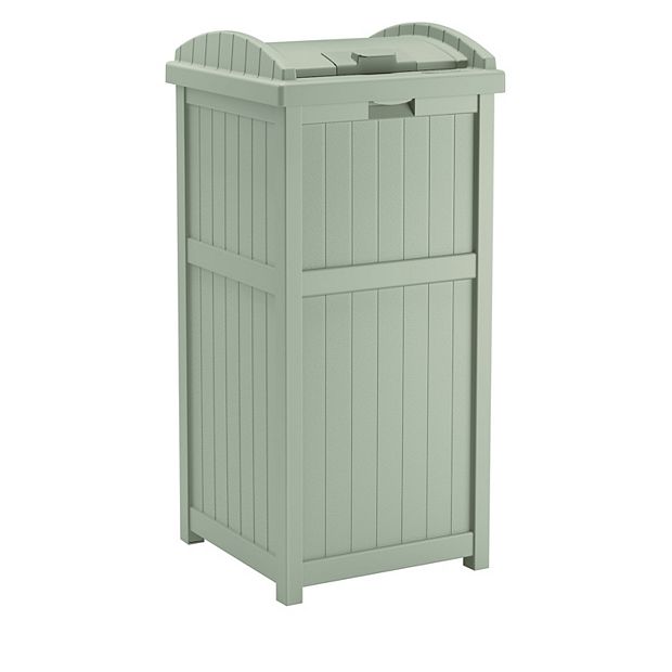 Suncast 33 Gallons Swing Top Trash Can