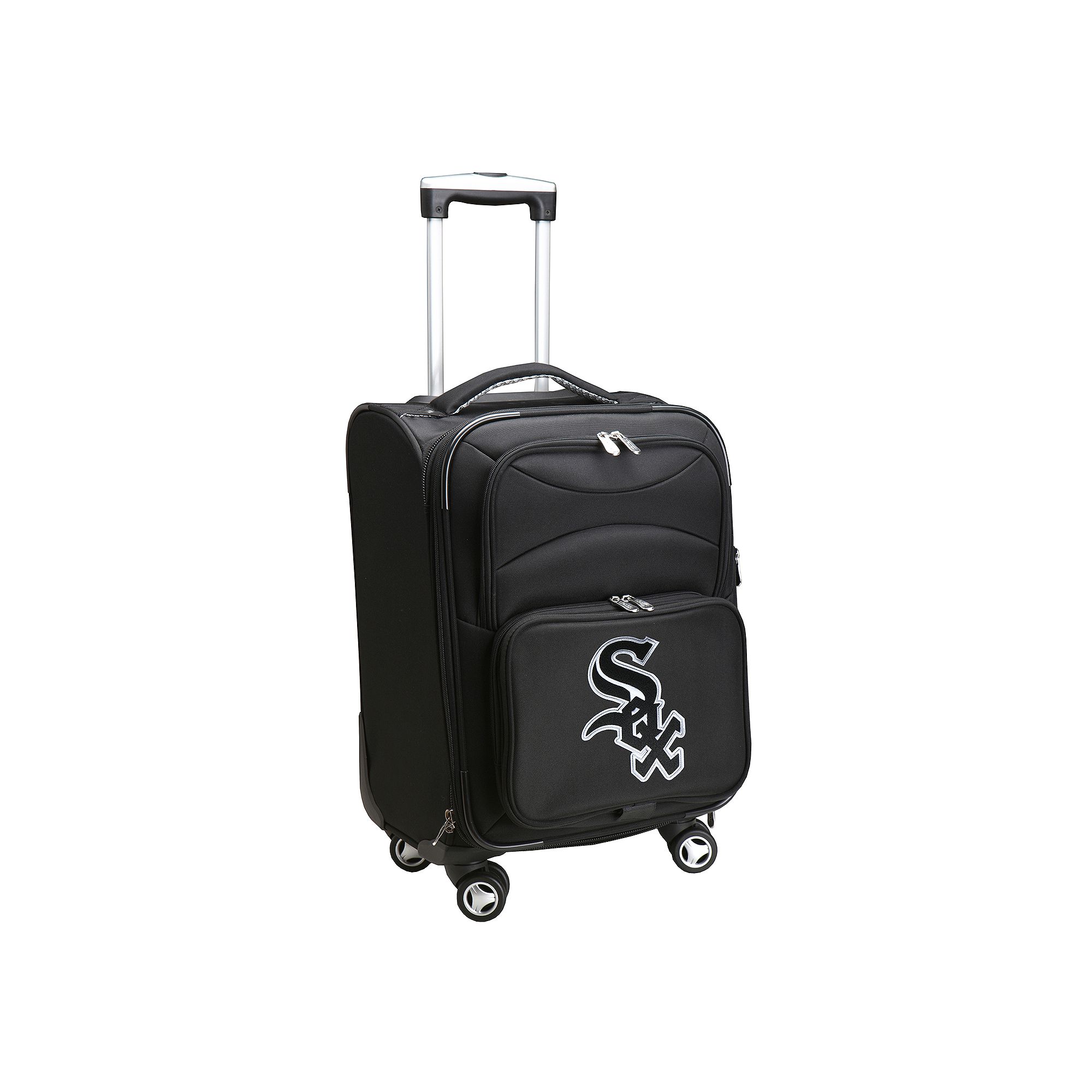 Chicago White Sox 20-in. Expandable Spinner Carry-On, Black