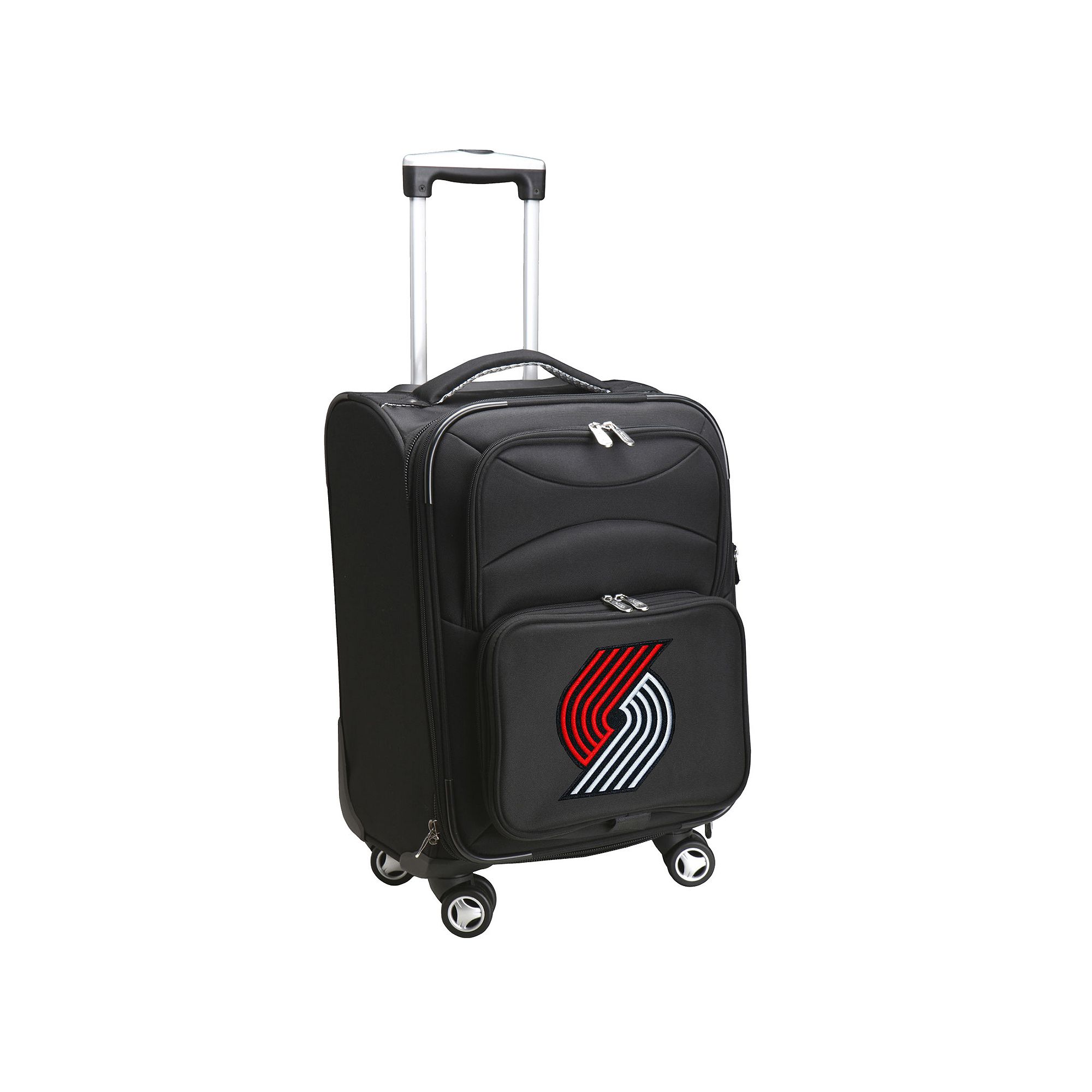 Portland Trail Blazers 20-in. Expandable Spinner Carry-On, Black