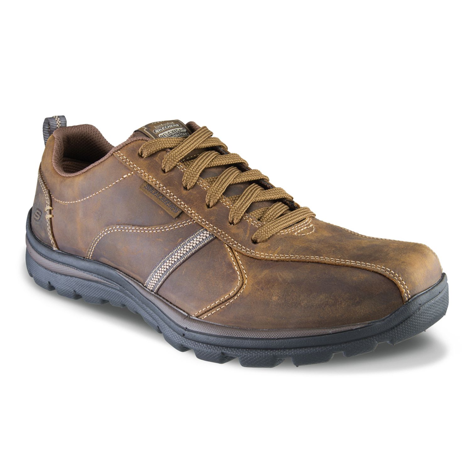 skechers levoy brown