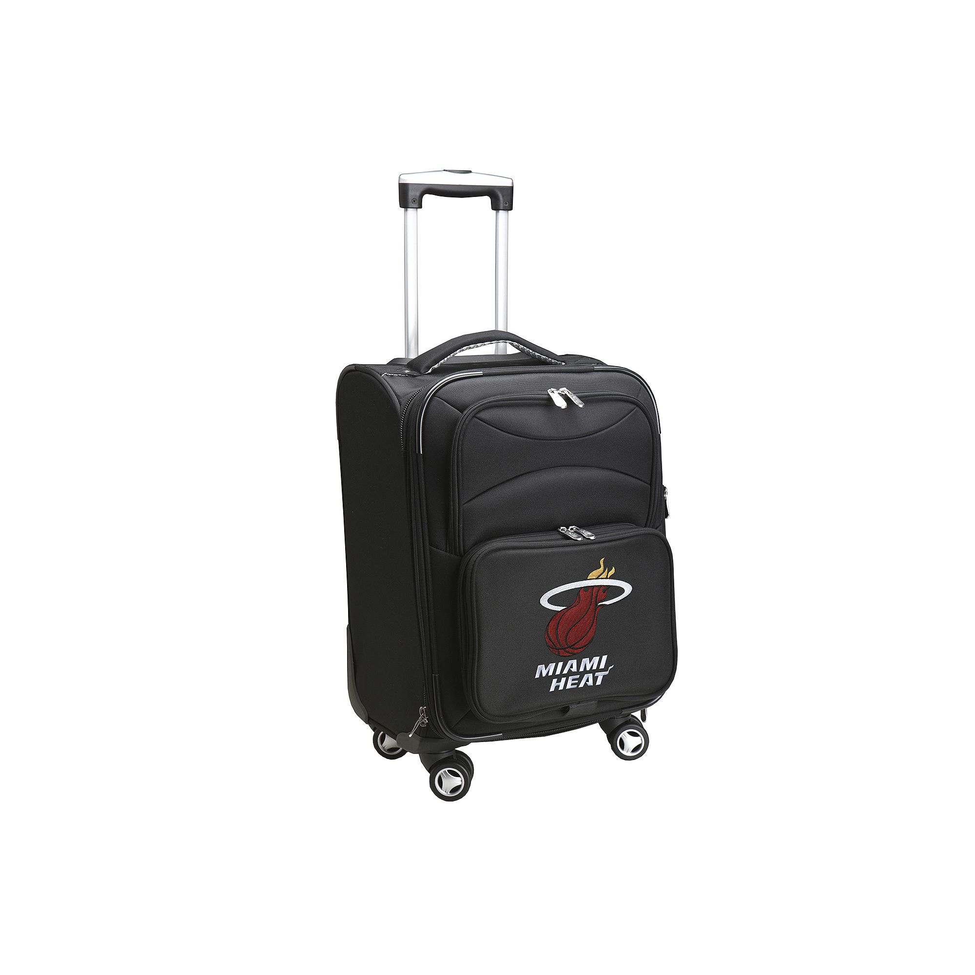 Miami Heat 20-in. Expandable Spinner Carry-On, Black