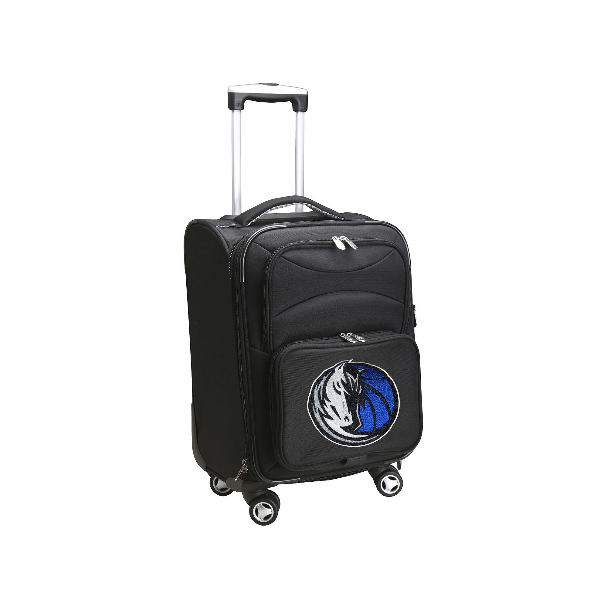 Dallas Mavericks 20-in. Expandable Spinner Carry-On, Black