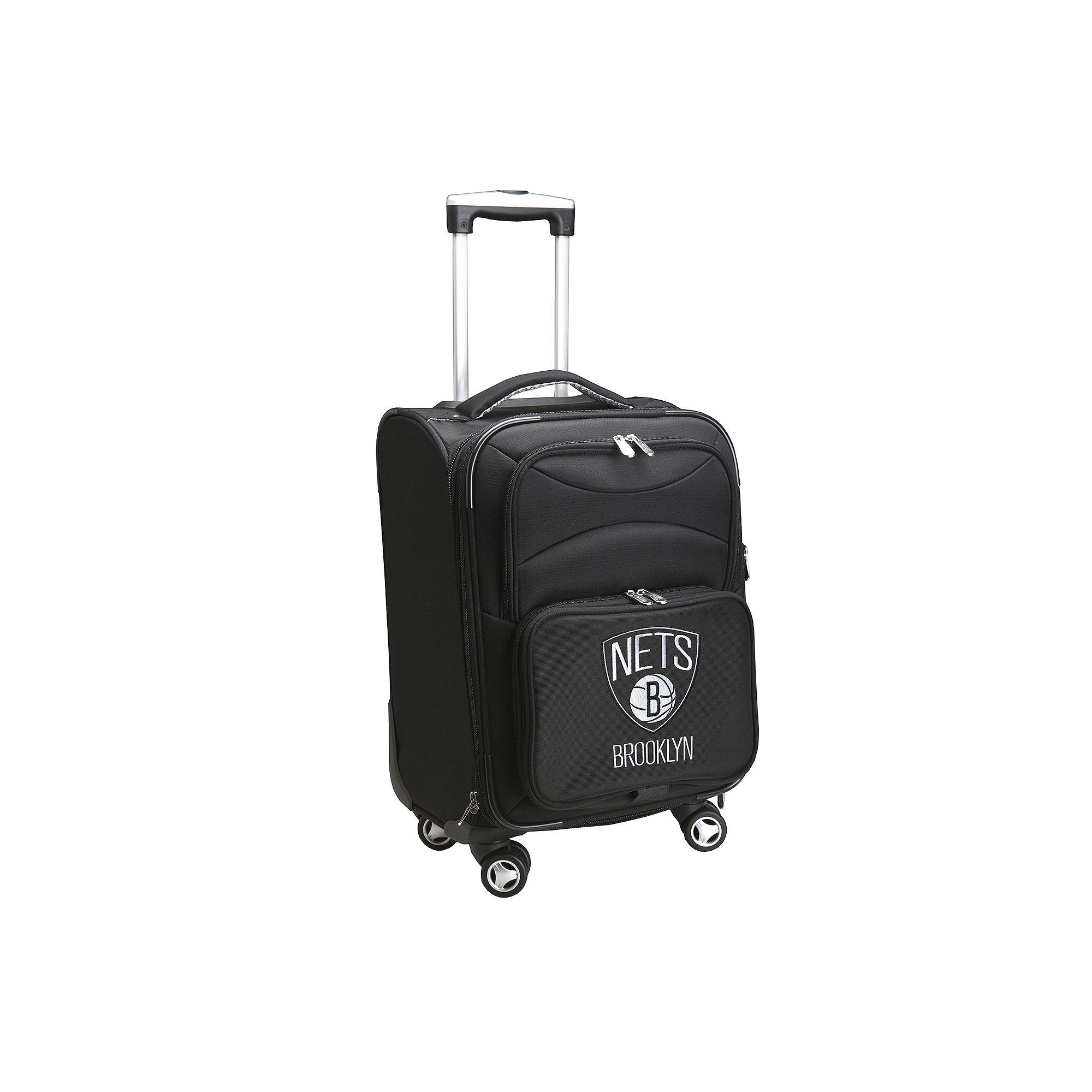 Brooklyn Nets 20-in. Expandable Spinner Carry-On, Black