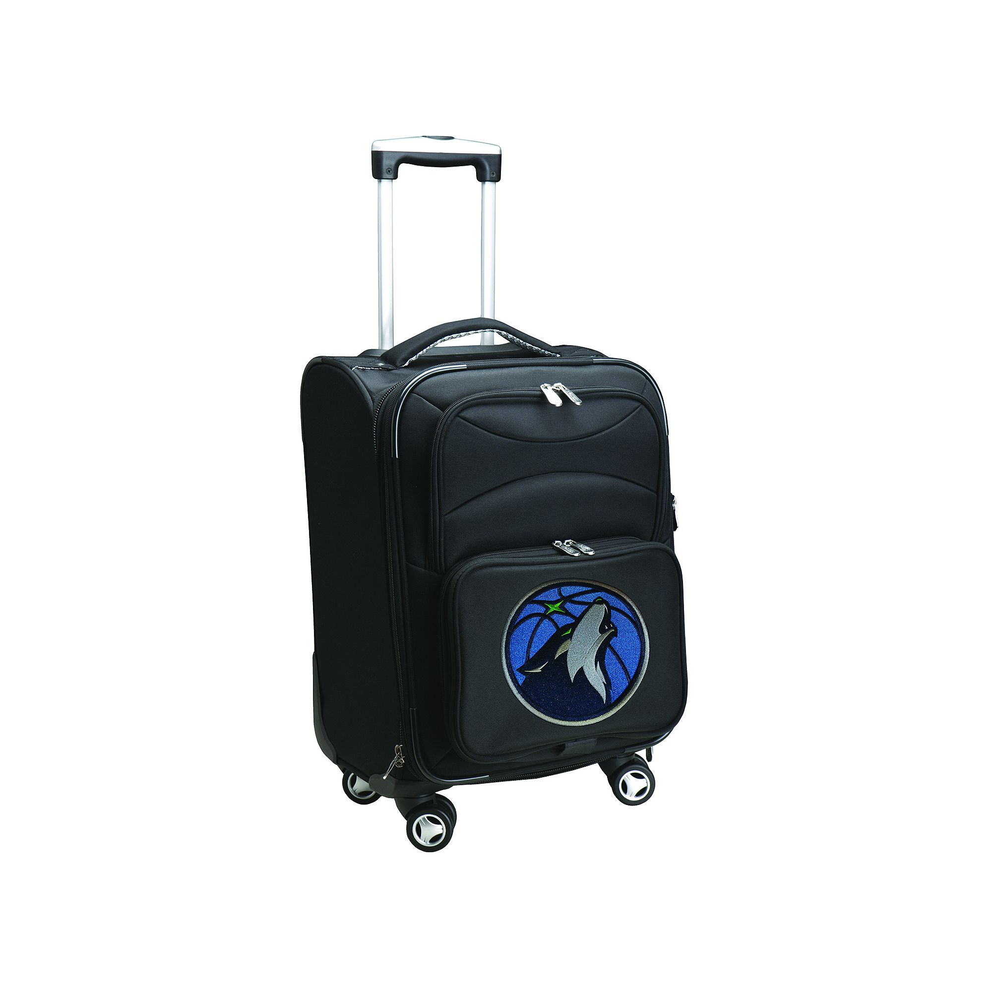 Minnesota Timberwolves 20-in. Expandable Spinner Carry-On, Black