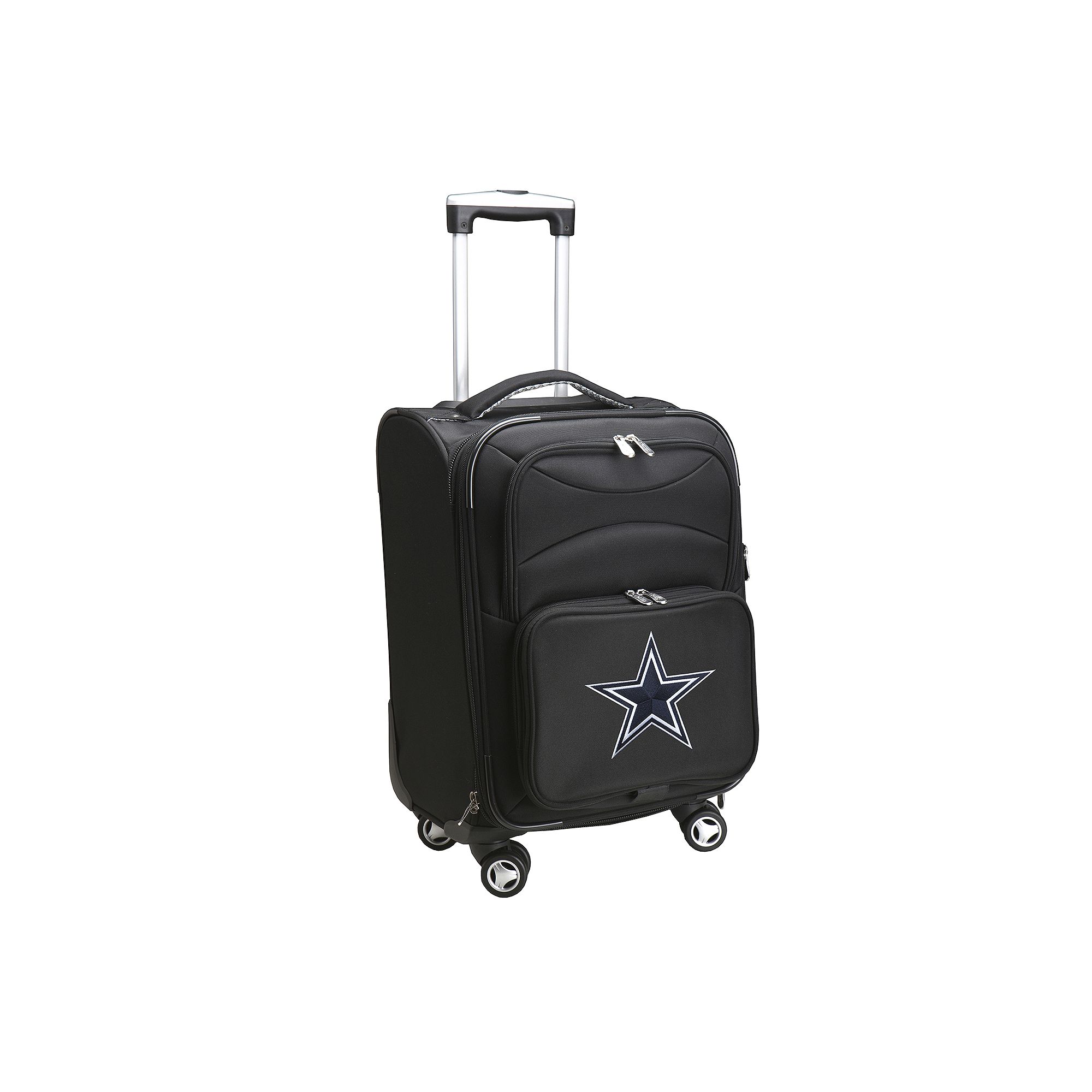 Dallas Cowboys 20-in. Expandable Spinner Carry-On, Black