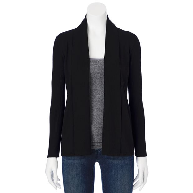 Apt 9 open deals front cardigan