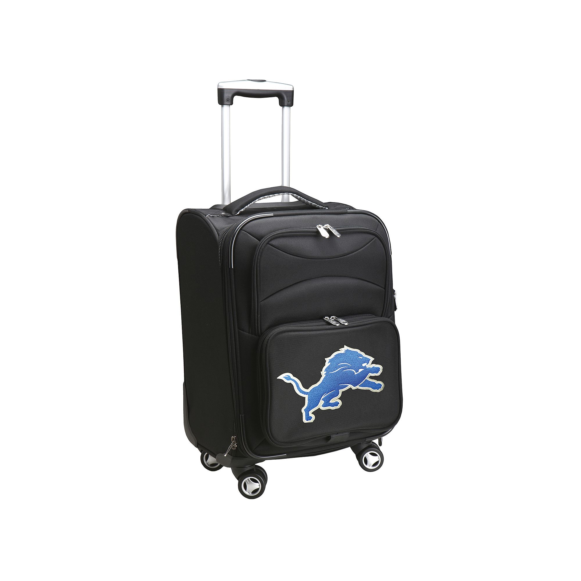 Detroit Lions 20-in. Expandable Spinner Carry-On, Black