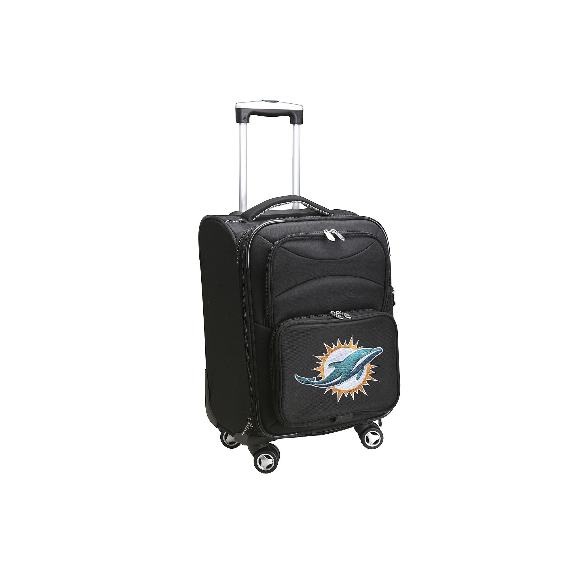 Miami Dolphins 20-in. Expandable Spinner Carry-On, Black