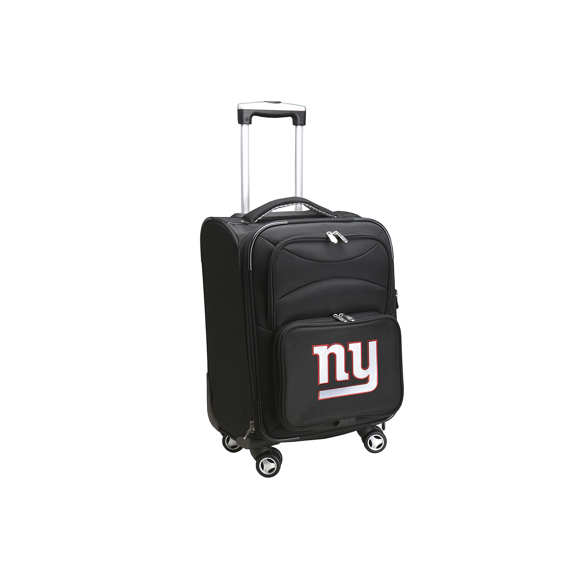 New York Giants 20-in. Expandable Spinner Carry-On, Black