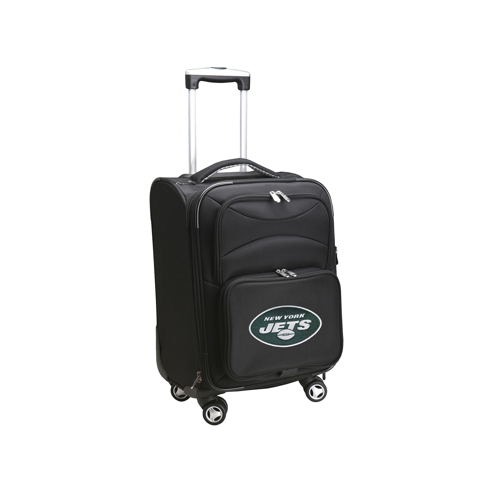 New York Jets 20-in. Expandable Spinner Carry-On, Black