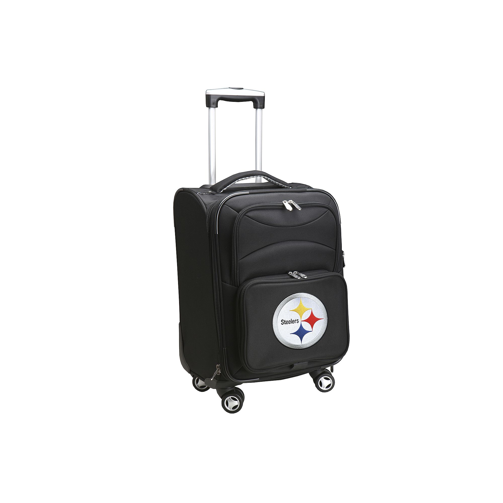 Pittsburgh Steelers 20-in. Expandable Spinner Carry-On, Black