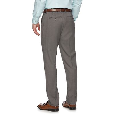 Men's Marc Anthony Slim-Fit Wool-Blend Flat-Front Dress Pants