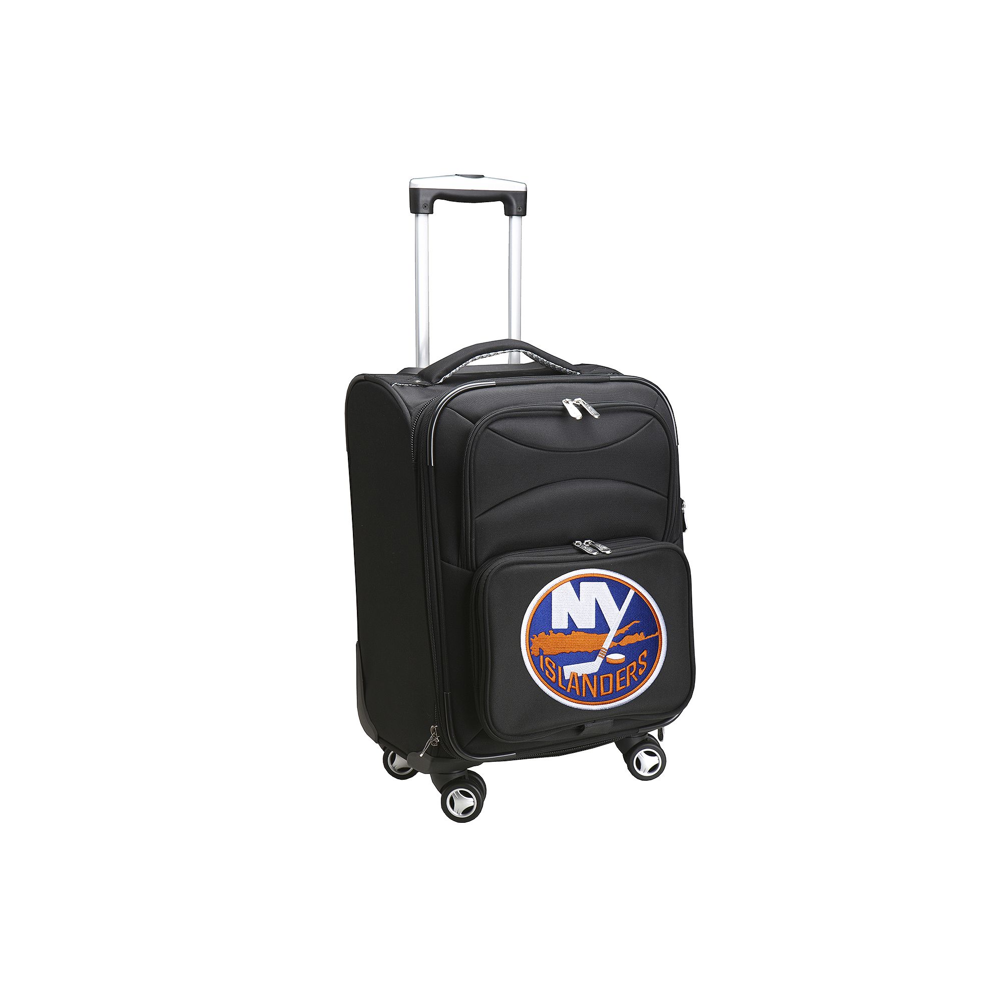New York Islanders 20-in. Expandable Spinner Carry-On, Black