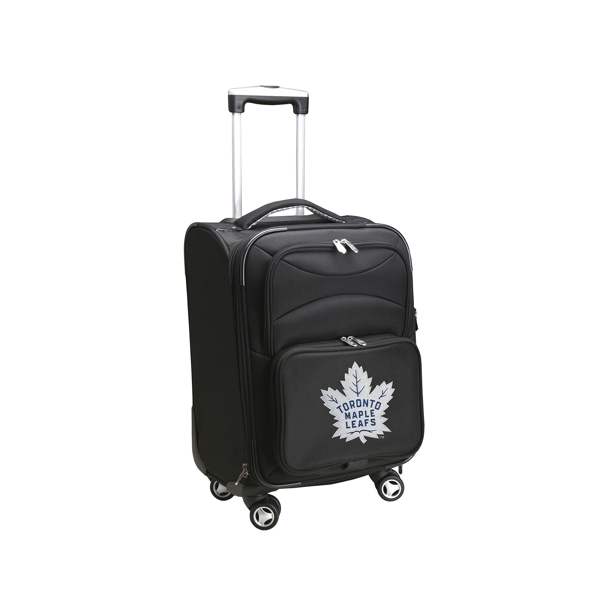 Toronto Maple Leafs 20-in. Expandable Spinner Carry-On, Black