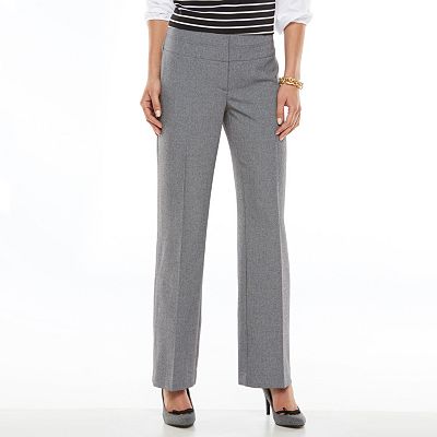 Apt. 9 Curvy Fit Trouser Pants - Women's