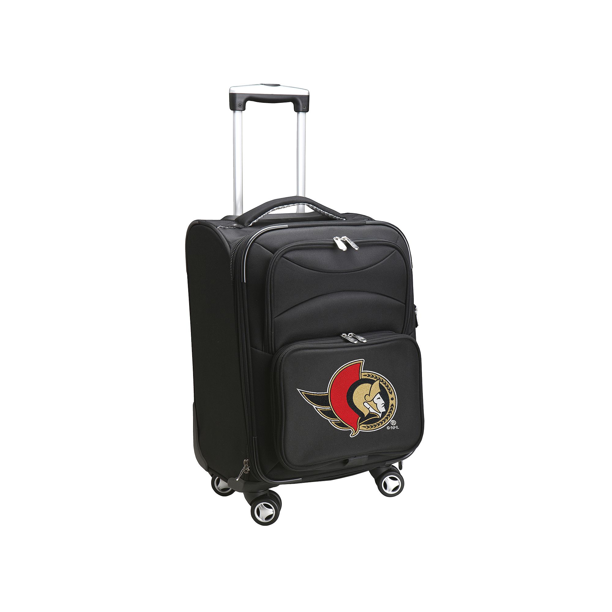 Ottawa Senators 20-in. Expandable Spinner Carry-On, Black