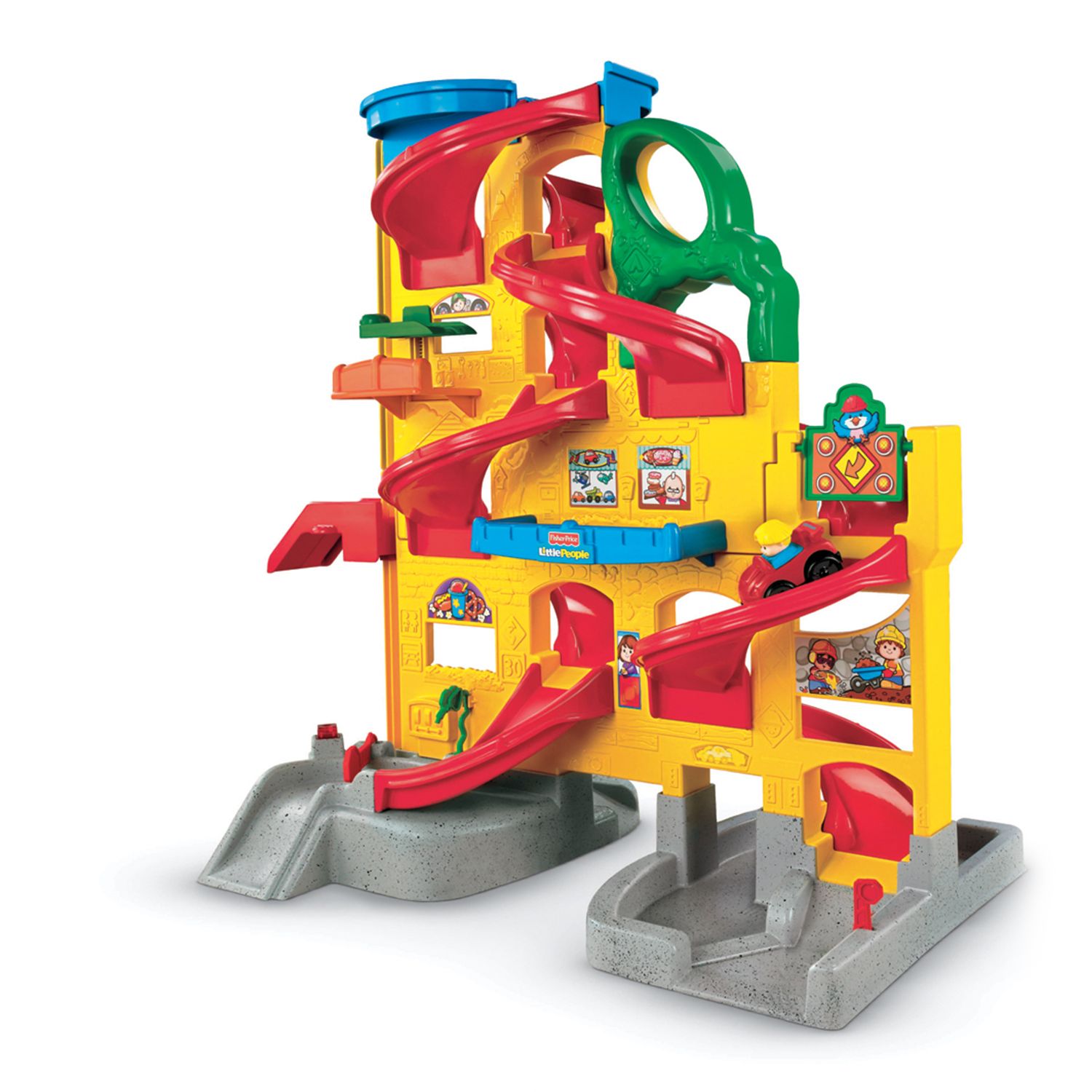 fisher price little people wheelies garage