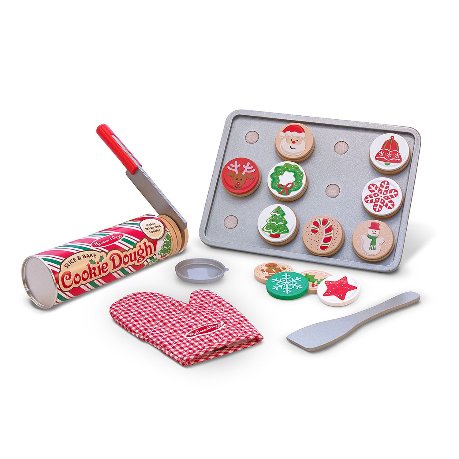 melissa and doug christmas cookie set