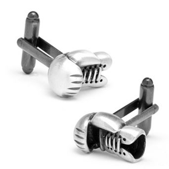 Boxing Glove Pewter-Plated Cuff Links