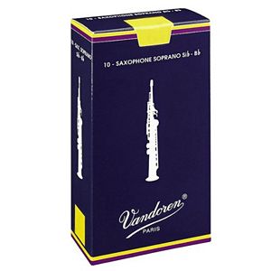 Vandoren Traditional 10-pk. Soprano Saxophone #3.5 Reeds