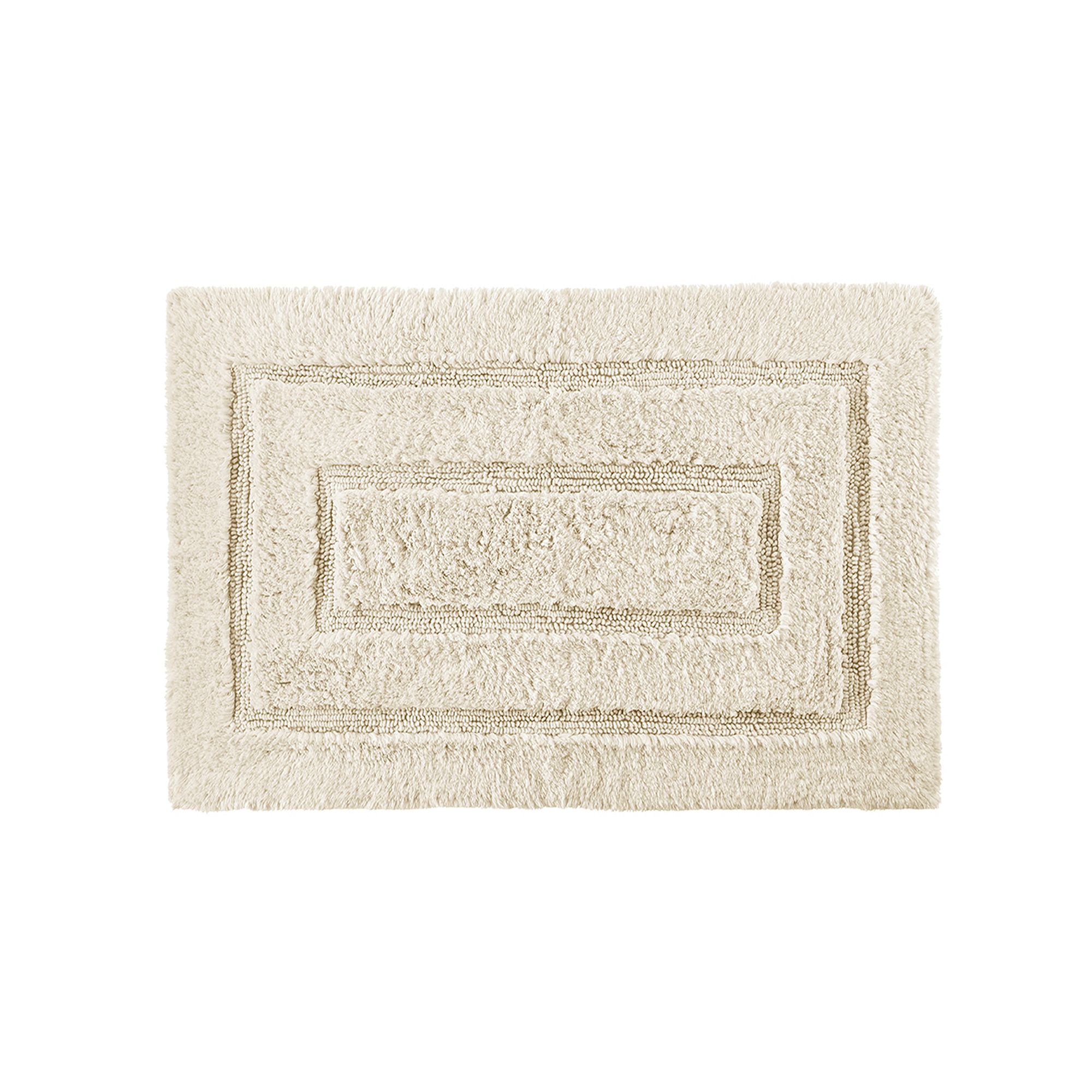 Cassadecor Signature Solid Large Bath Rug, Ivory