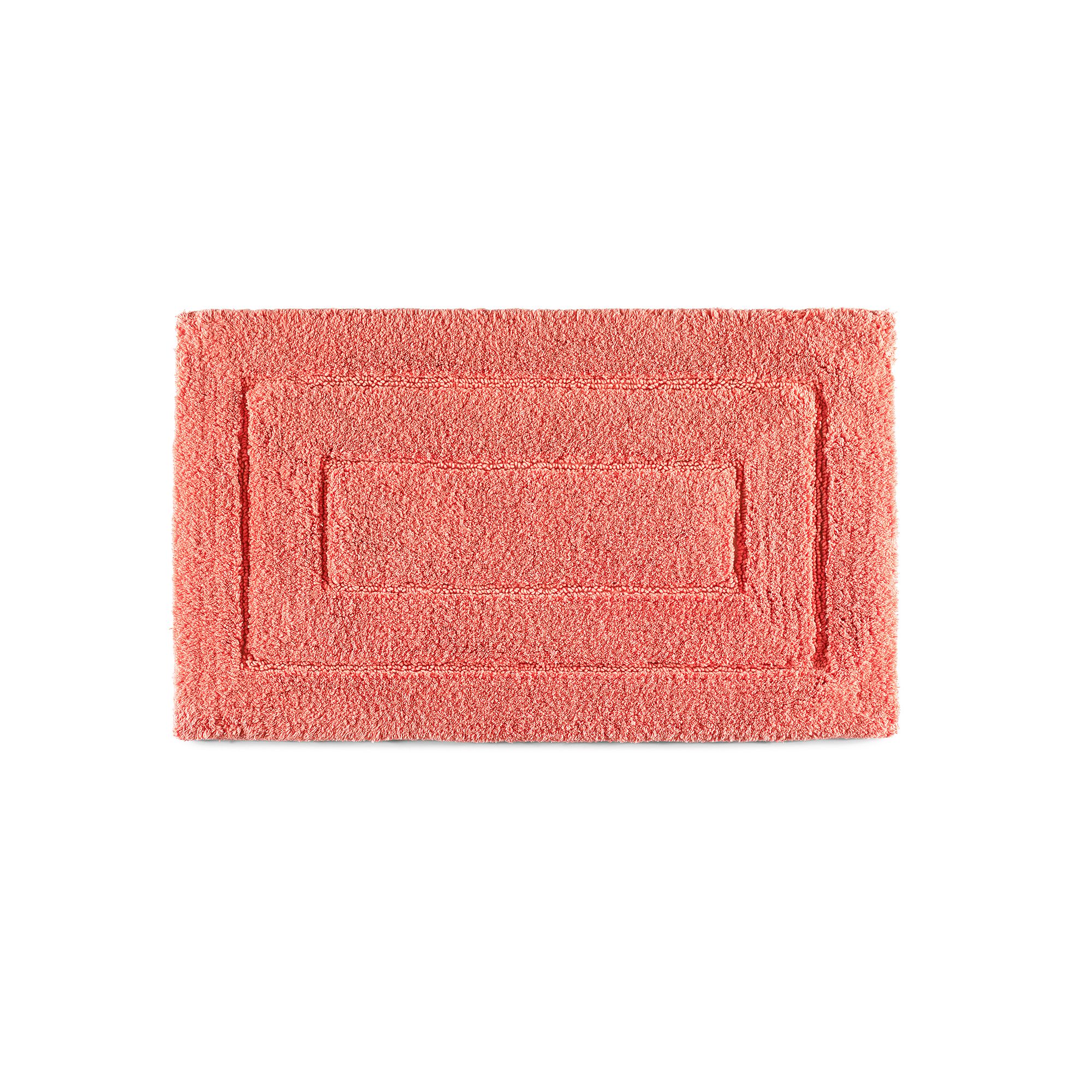 Cassadecor Signature Solid Large Bath Rug, Wild Pink
