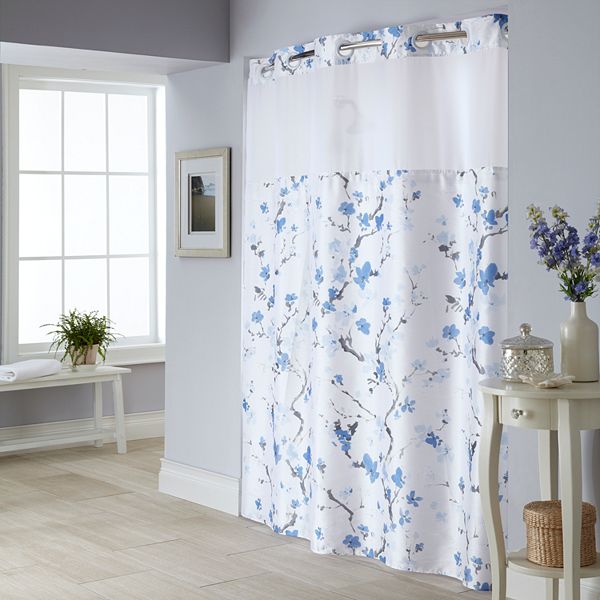 Pc Fabric Shower Curtain Liner Set, Kohls Bathroom Shower Curtain Sets
