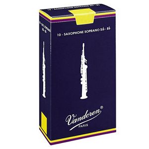 Vandoren Traditional 10-pk. Soprano Saxophone #2.5 Reeds