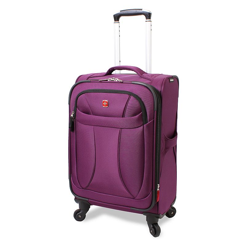 UPC 721427503430 product image for Wenger 20-Inch Lightweight Spinner Luggage, Purple, 20 Carryon | upcitemdb.com