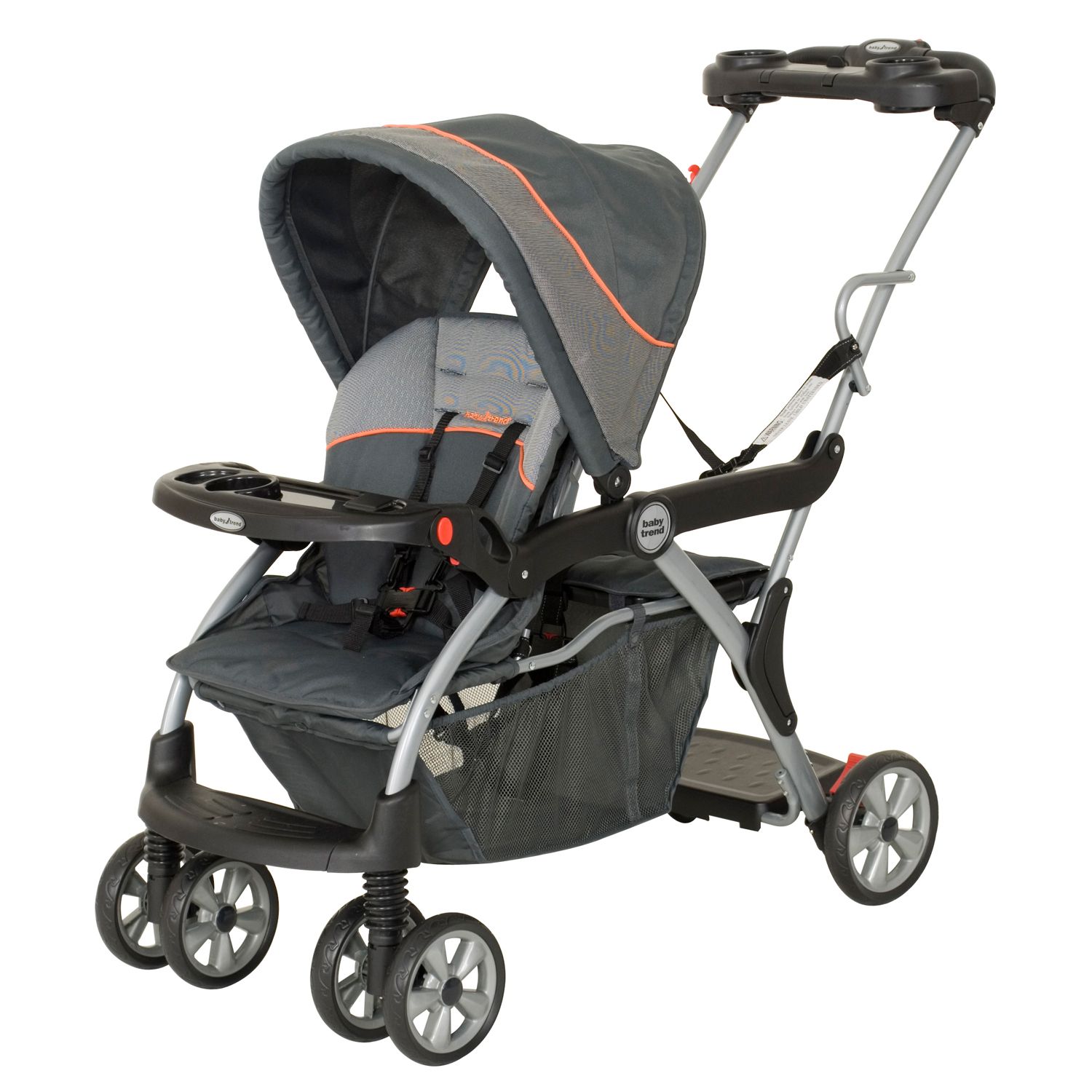 sit and stand stroller baby trend