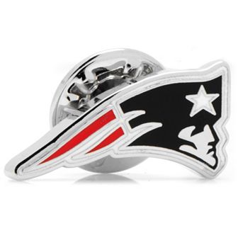 Cuff Links, Inc. New England Patriots Silver-Plated Lapel Pin