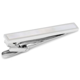 Men's Cuff Links, Inc. Mother-of-Pearl Inlay Tie Clip