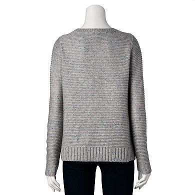 Women's Sonoma Goods For Life® Nep Cable-Knit Sweater