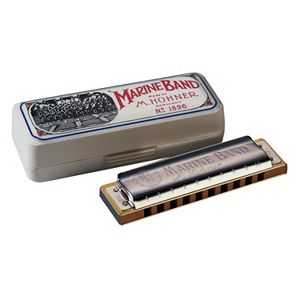 Hohner Marine Band Diatonic Harmonica - Key of C Major