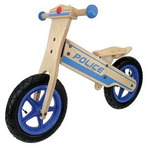 Tour de France 12-in. Wooden Police Balance Bike - Boys