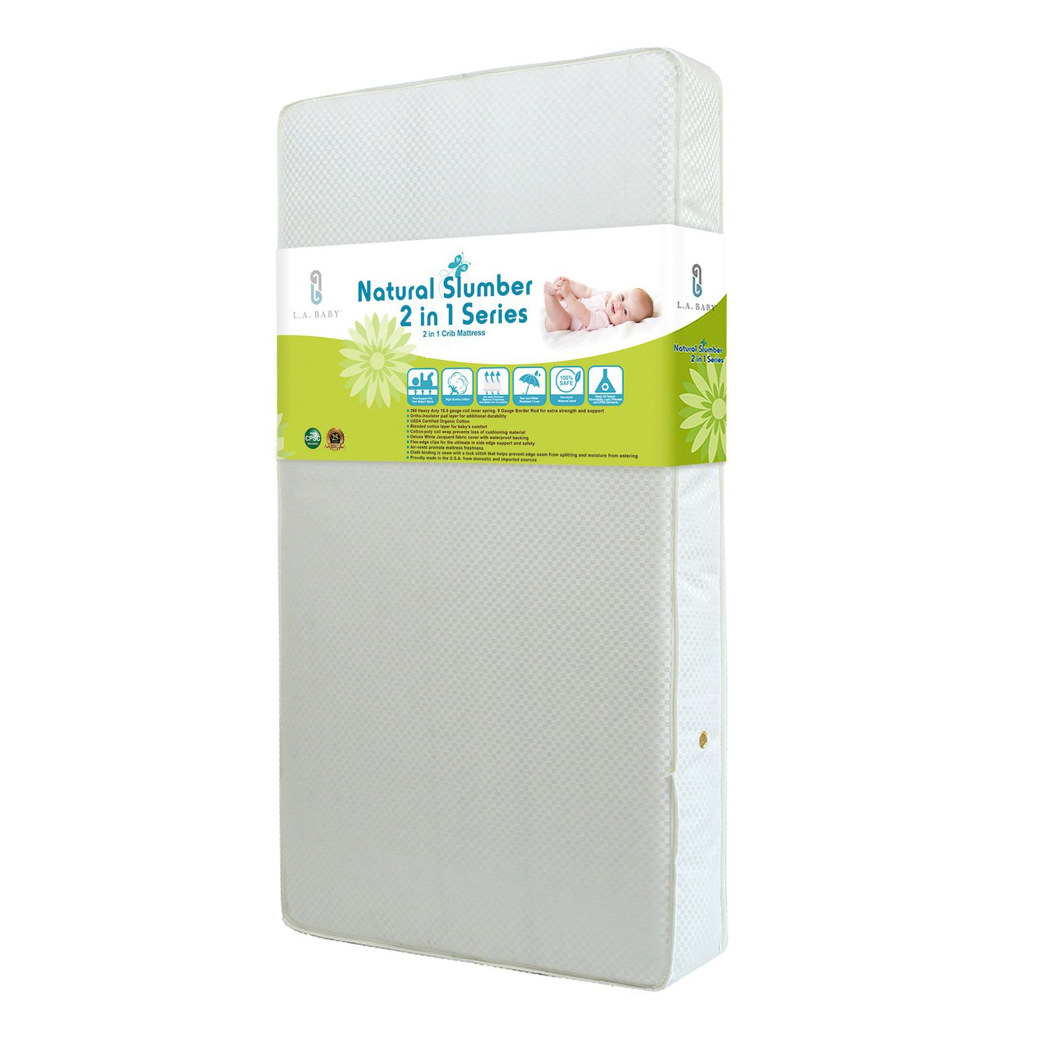 simmons natural slumber crib mattress